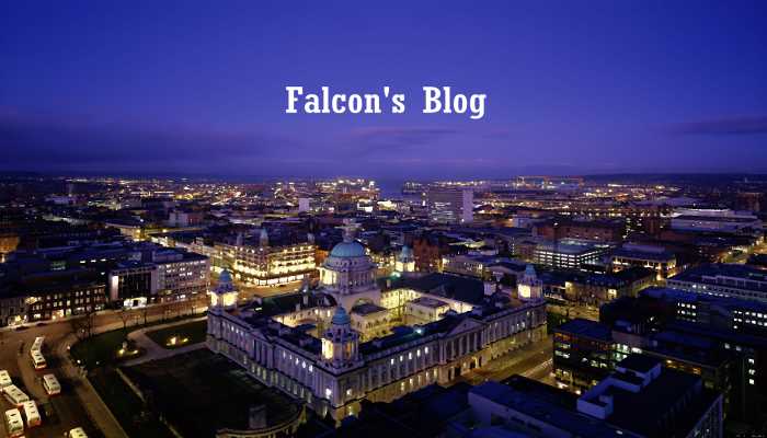 Falcon's Blog- Belfast Advert