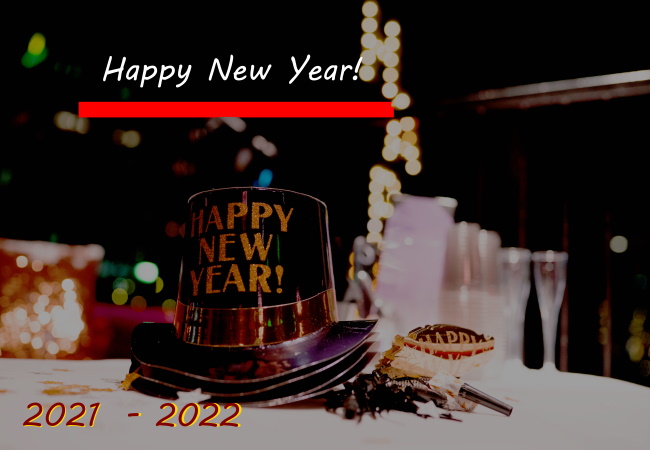 Happy New Year 2021 - 2022!